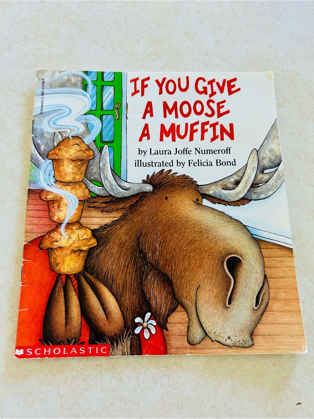 (3/$10) If You Give a Moose a Muffin - Scholastic Picture Book